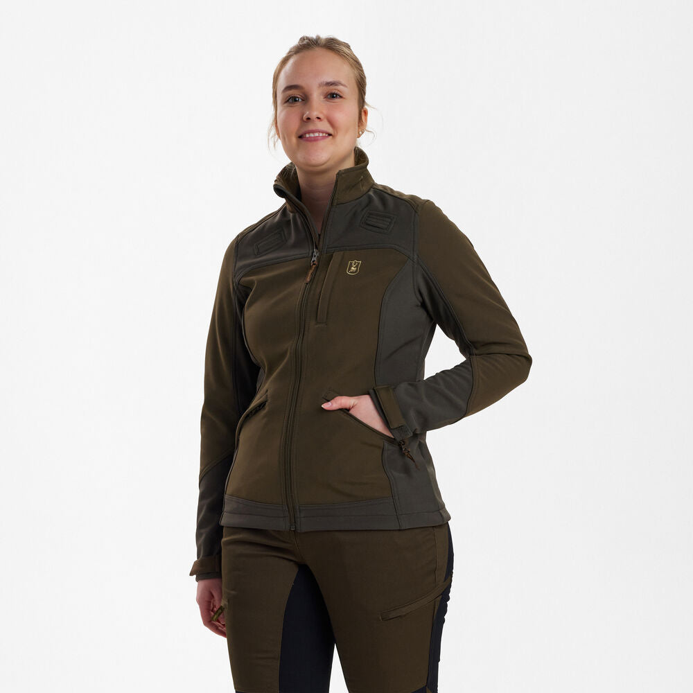 Deerhunter Lady Roja softshell jacket Fallen Leaf