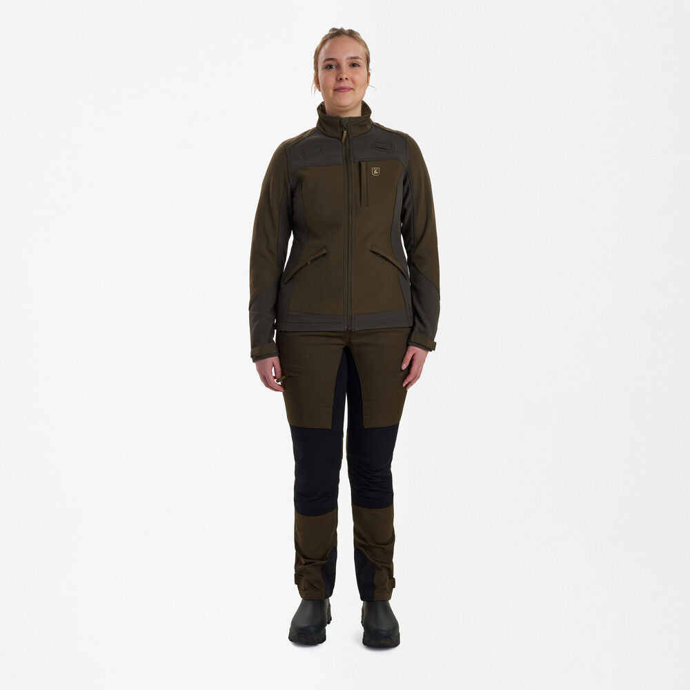 Deerhunter Lady Roja softshell jacket Fallen Leaf