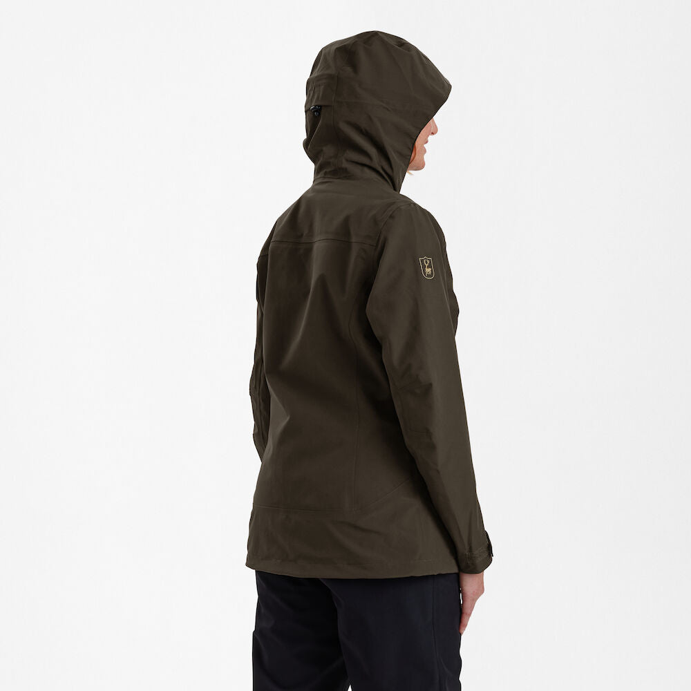 Deerhunter Lady Sarek Shell Jacket with Hood Fallen Leaf