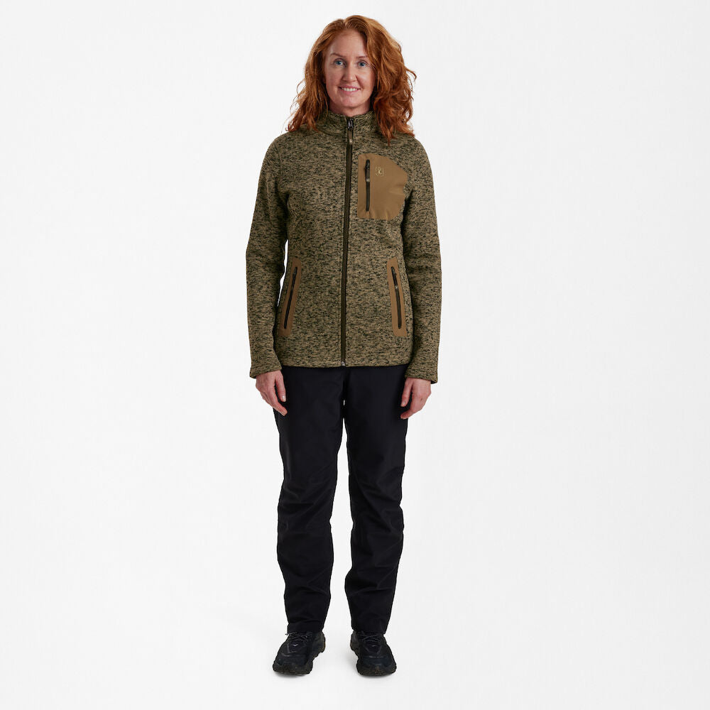 Deerhunter Lady Sarek cardigan Butternut melange
