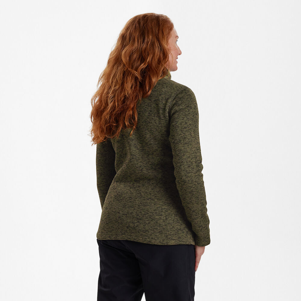 Deerhunter Lady Sarek cardigan Olive Night melange