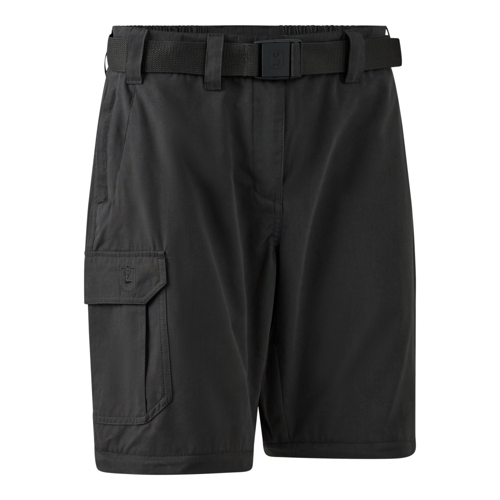 Deerhunter Lady Slogen zip-off pants Black Ink
