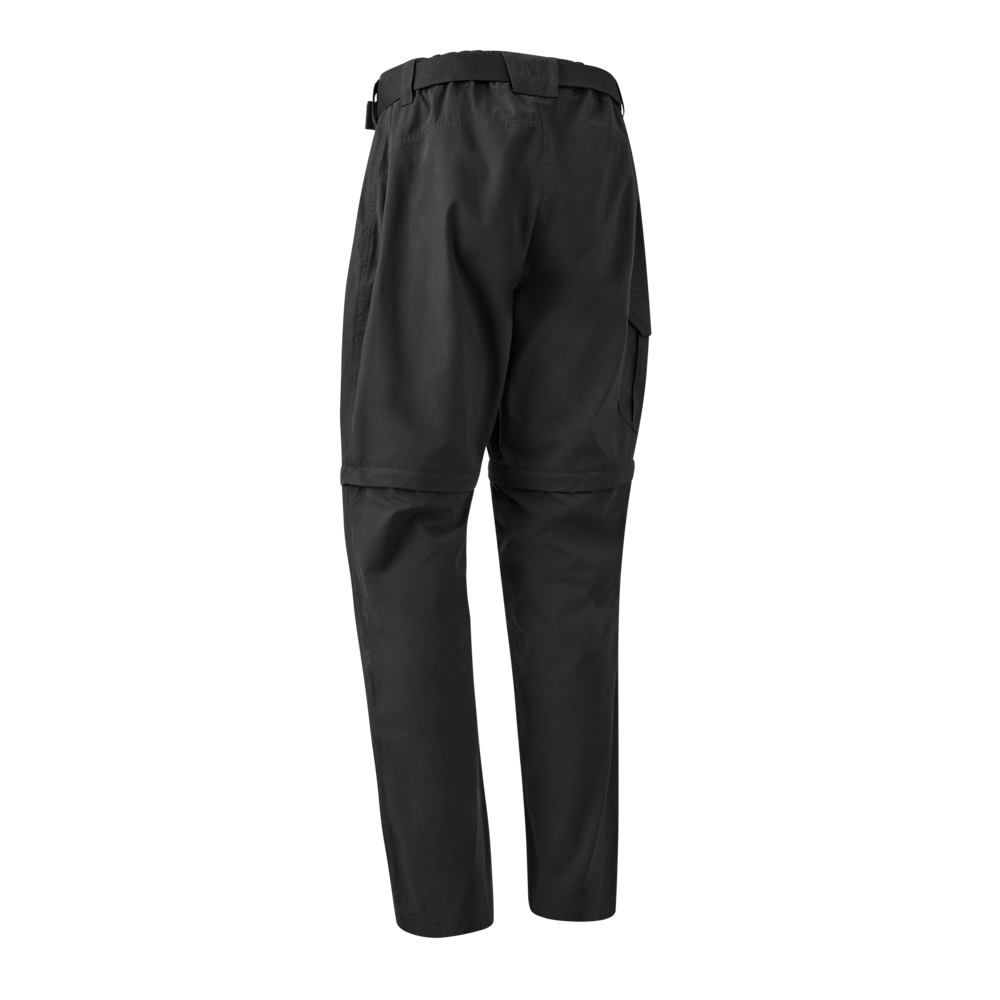 Deerhunter Lady Slogen zip-off pants Black Ink