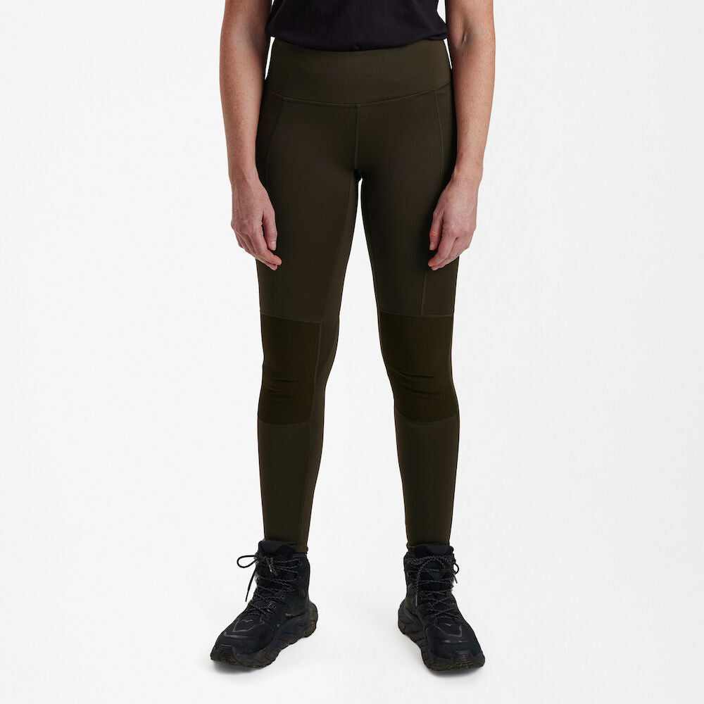 Deerhunter Lady Tights with reinforcement Art Green