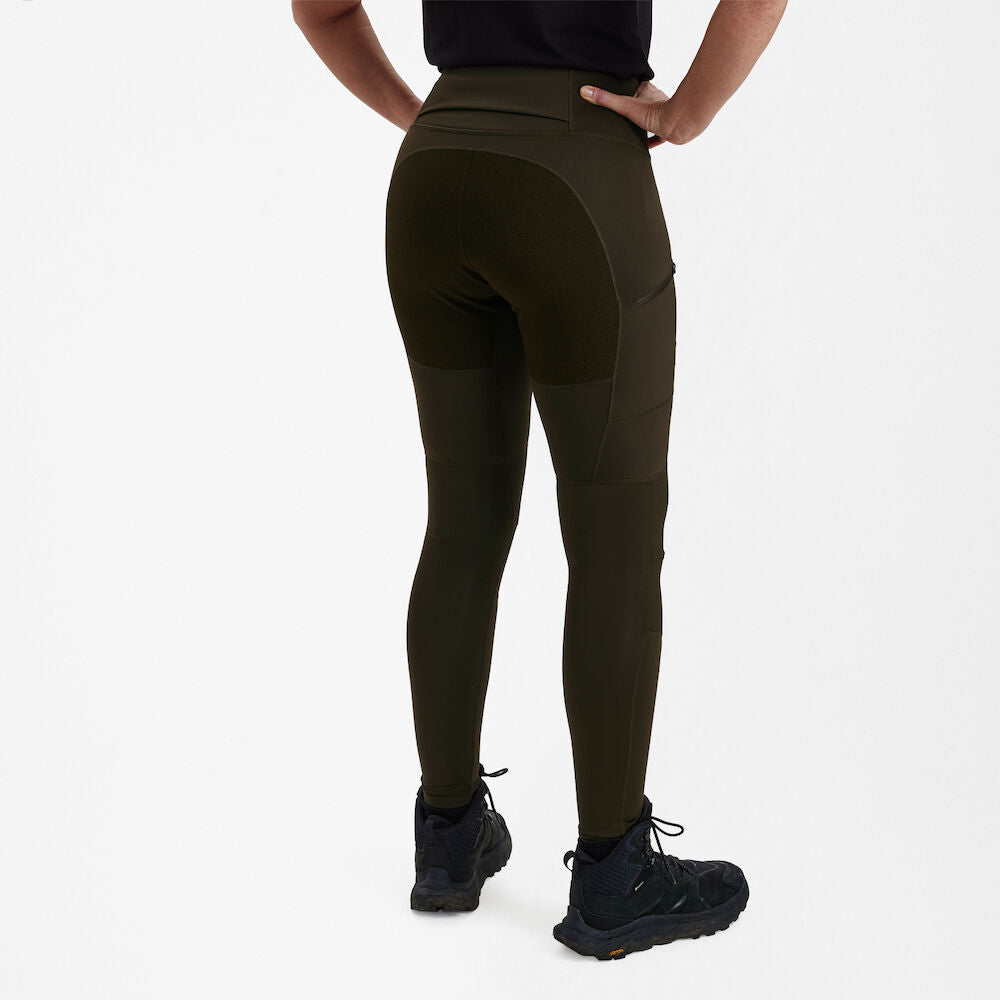 Deerhunter Lady Tights with reinforcement Art Green