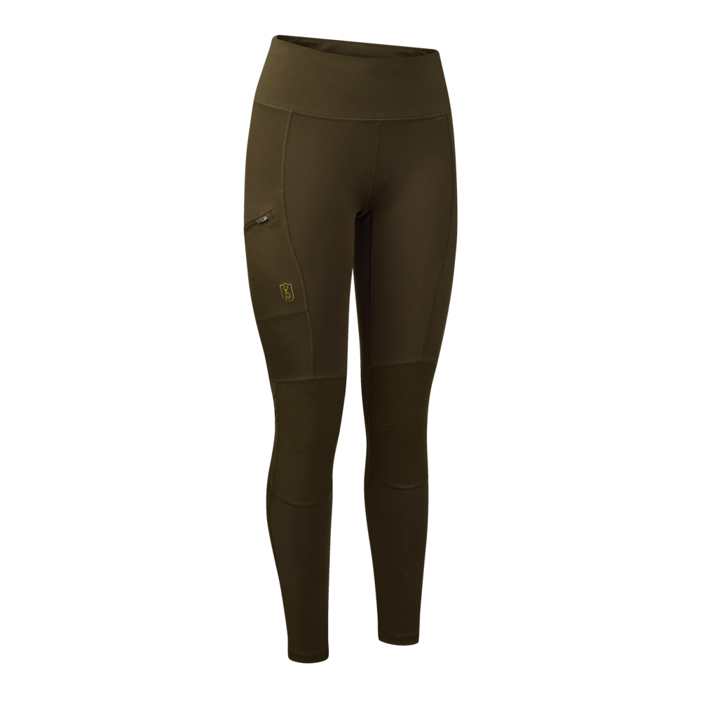 Deerhunter Lady Tights with reinforcement Art Green