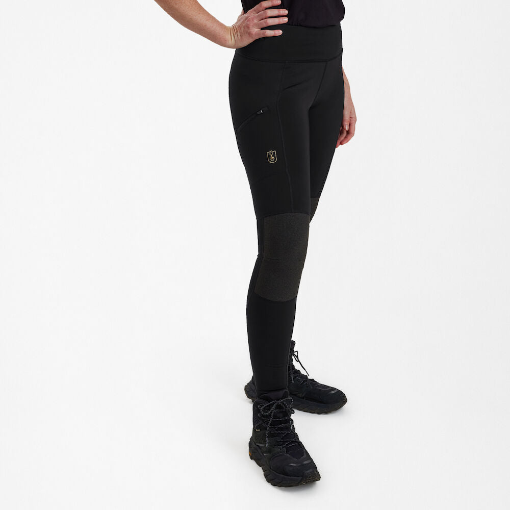 Deerhunter Lady Tights with reinforcement Black