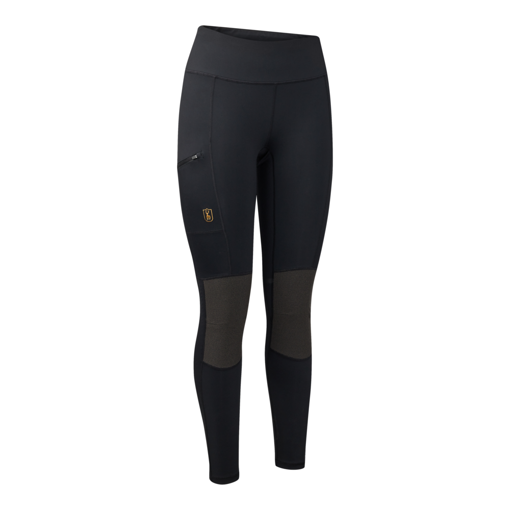 Deerhunter Lady Tights with reinforcement Black