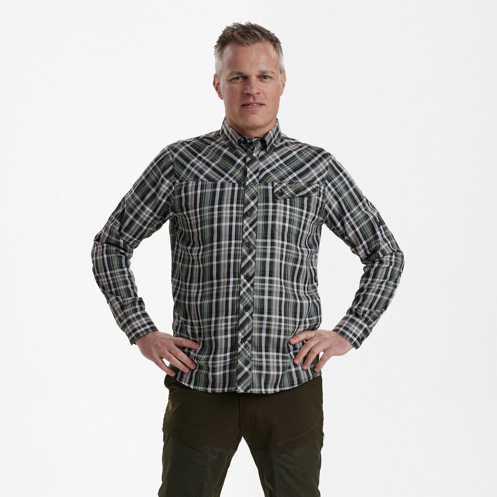 Deerhunter Mateo Shirt Green Check