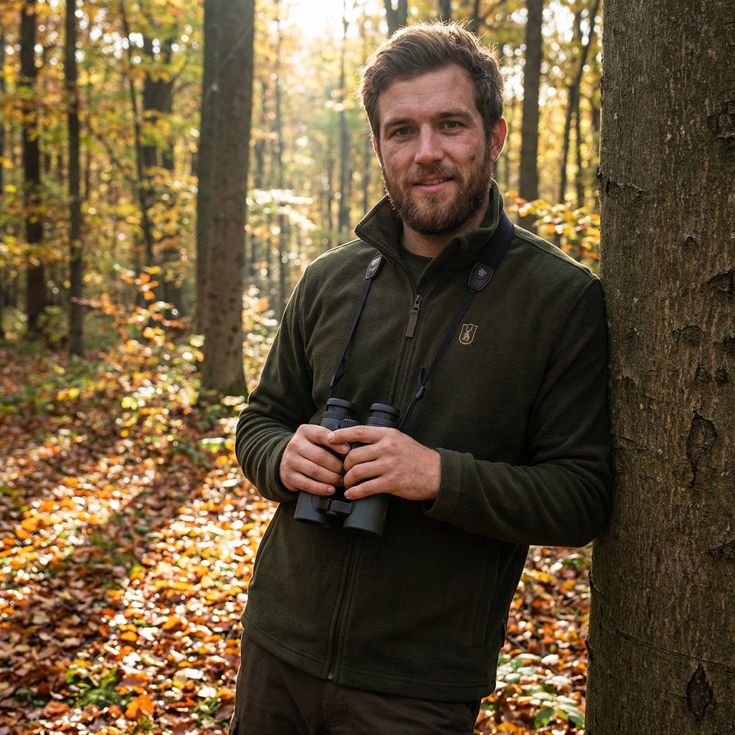 Deerhunter Atlas Light Fleece Jacket - Timber