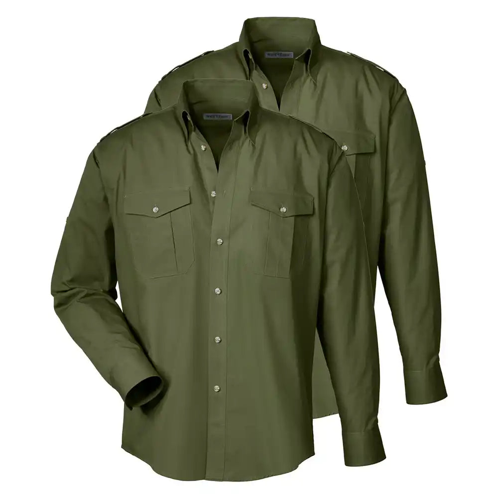 Wald & Forst Twin pack of pilot shirts