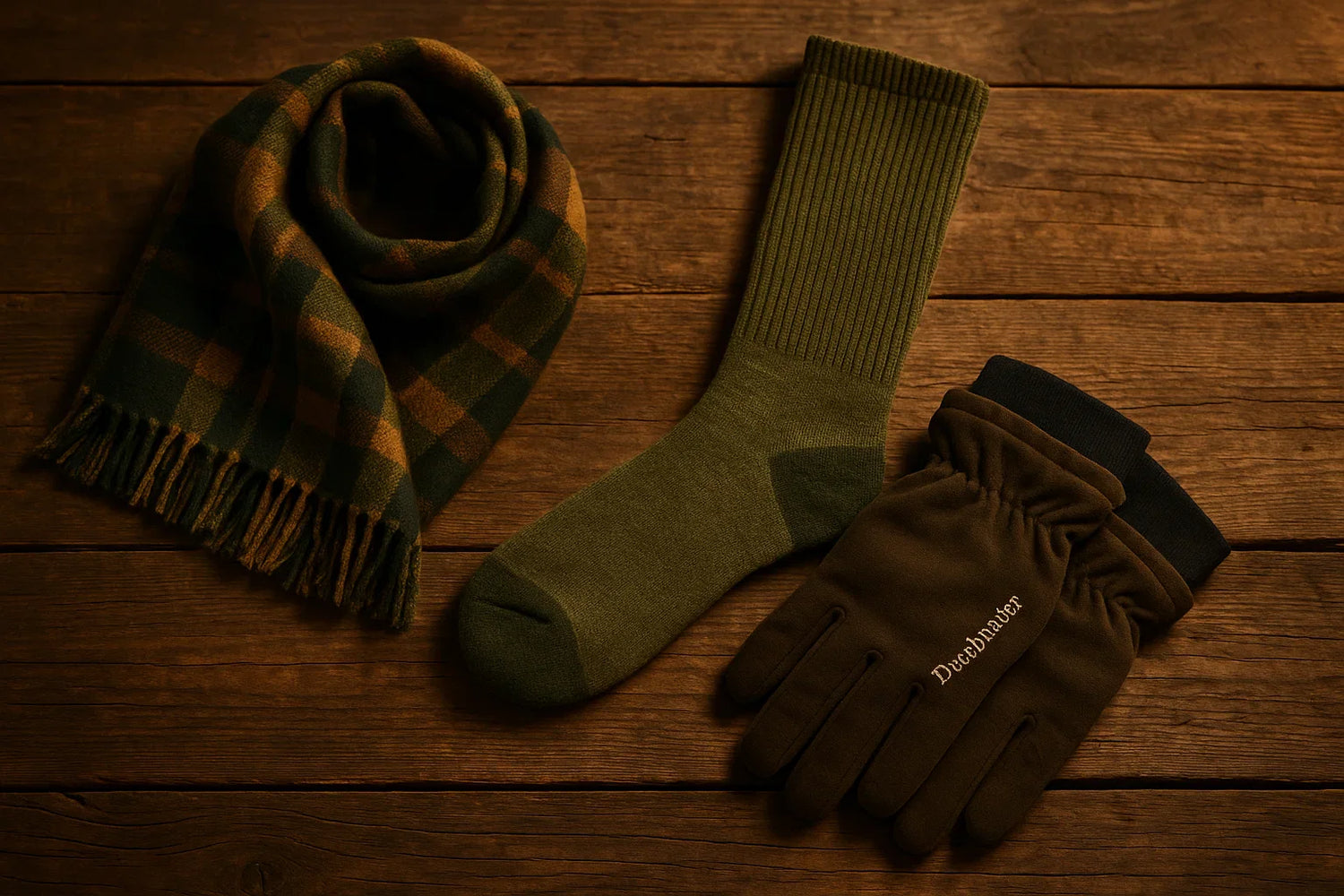 Gloves, Socks, Scarves, and Belts