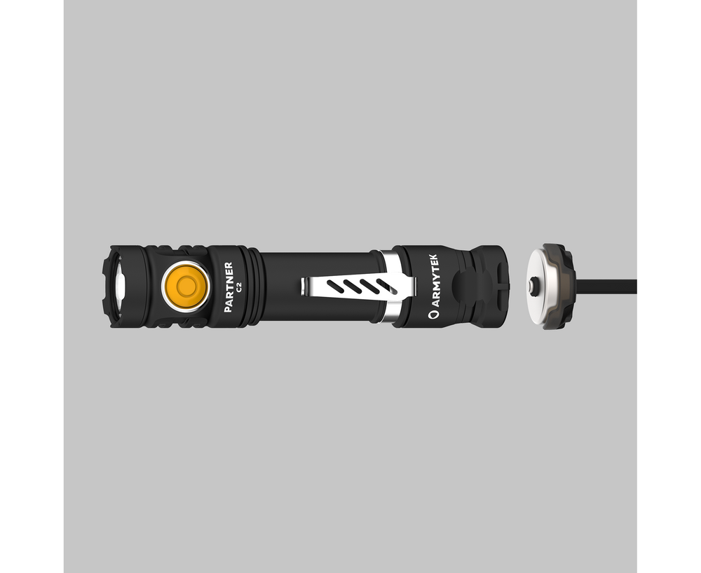 Armytek Flashlights Partner C2 Magnet USB Warm - Beowald Store