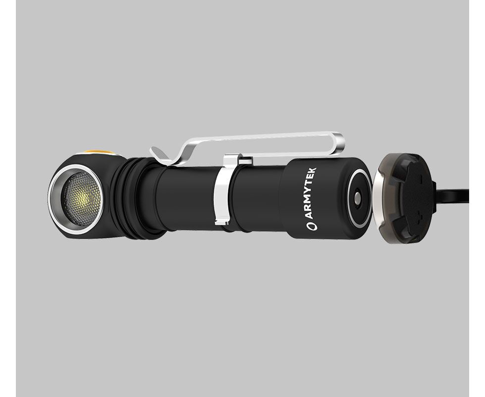 Armytek Flashlights Wizard C2 Pro Nichia Magnet USB (Warm Light)