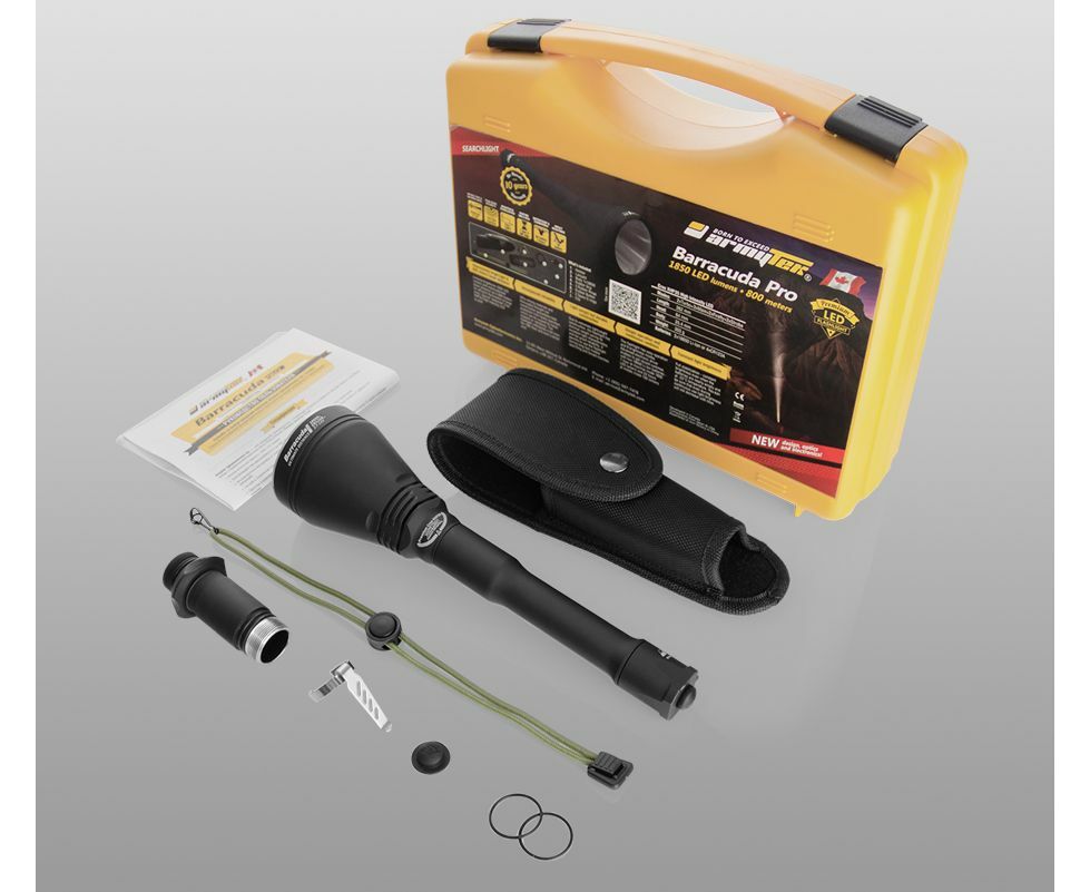 Armytek Flashlights Barracuda Pro Warm - Beowald Store
