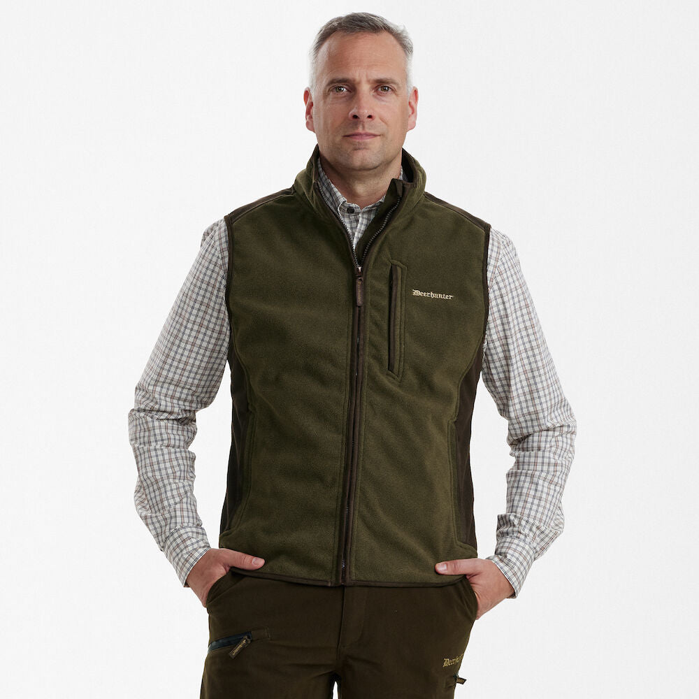 Deerhunter Gamekeeper Bonded Fleece Waistcoat