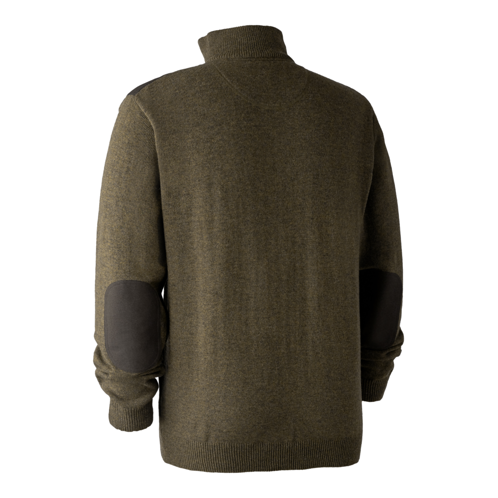 Deerhunter Sheffield Knit mit Reißverschluss am Kragen