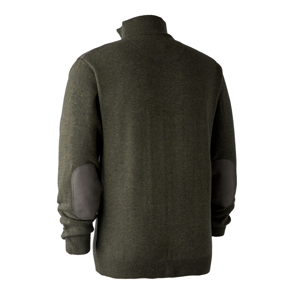 Deerhunter Sheffield Knit mit Reißverschluss am Kragen