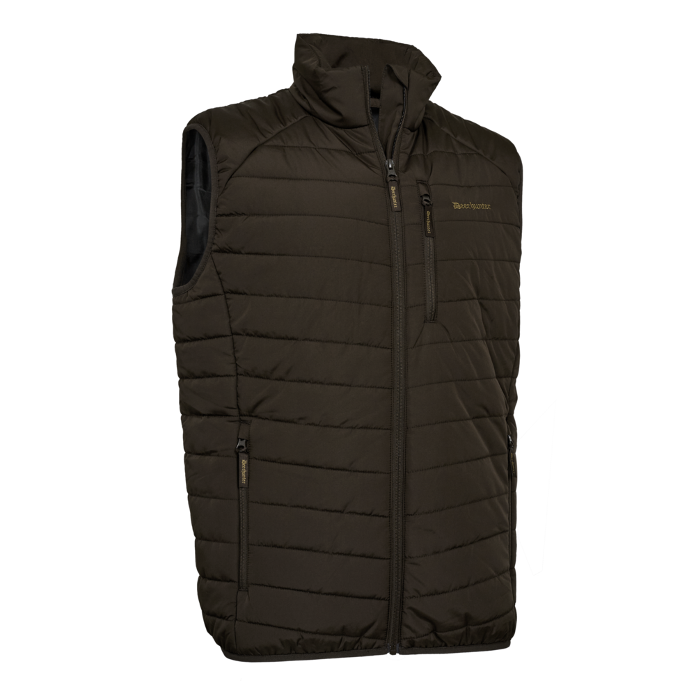 Deerhunter Moor Fully Padded Waistcoat - Brown