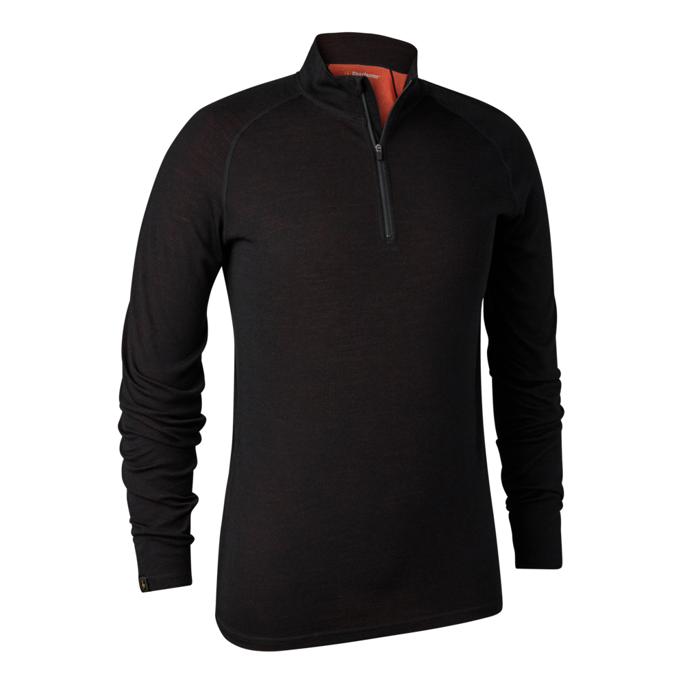 Deerhunter Quinn Merino ½-Zip Unterhemd