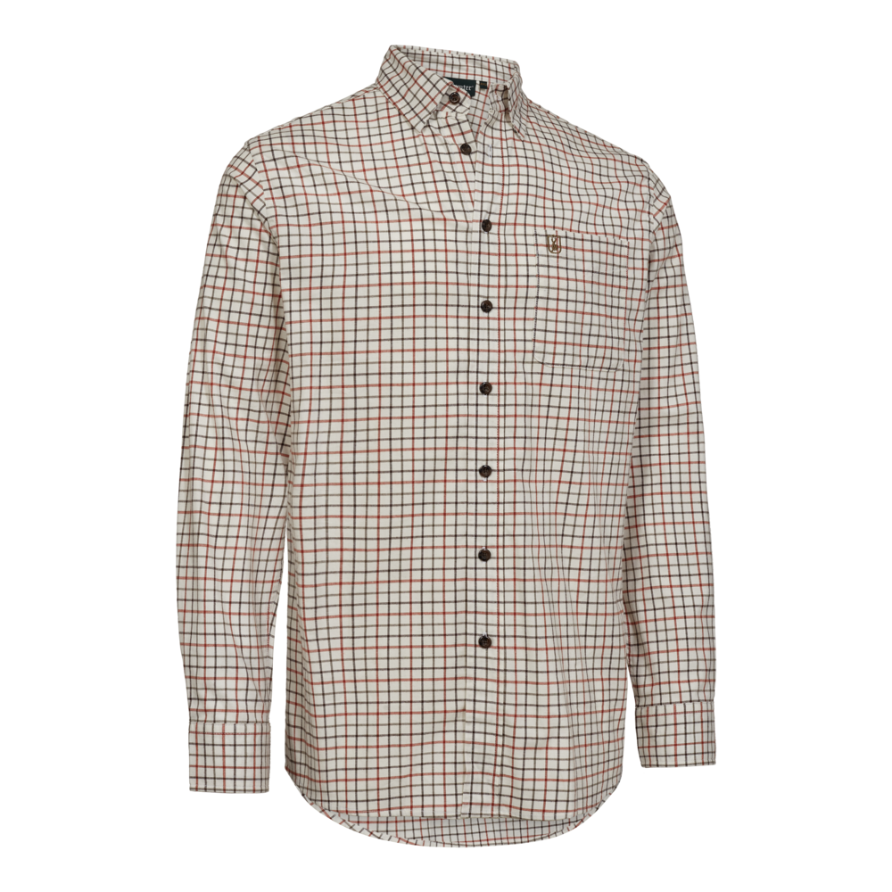Deerhunter Gavin Shirt Orange Check