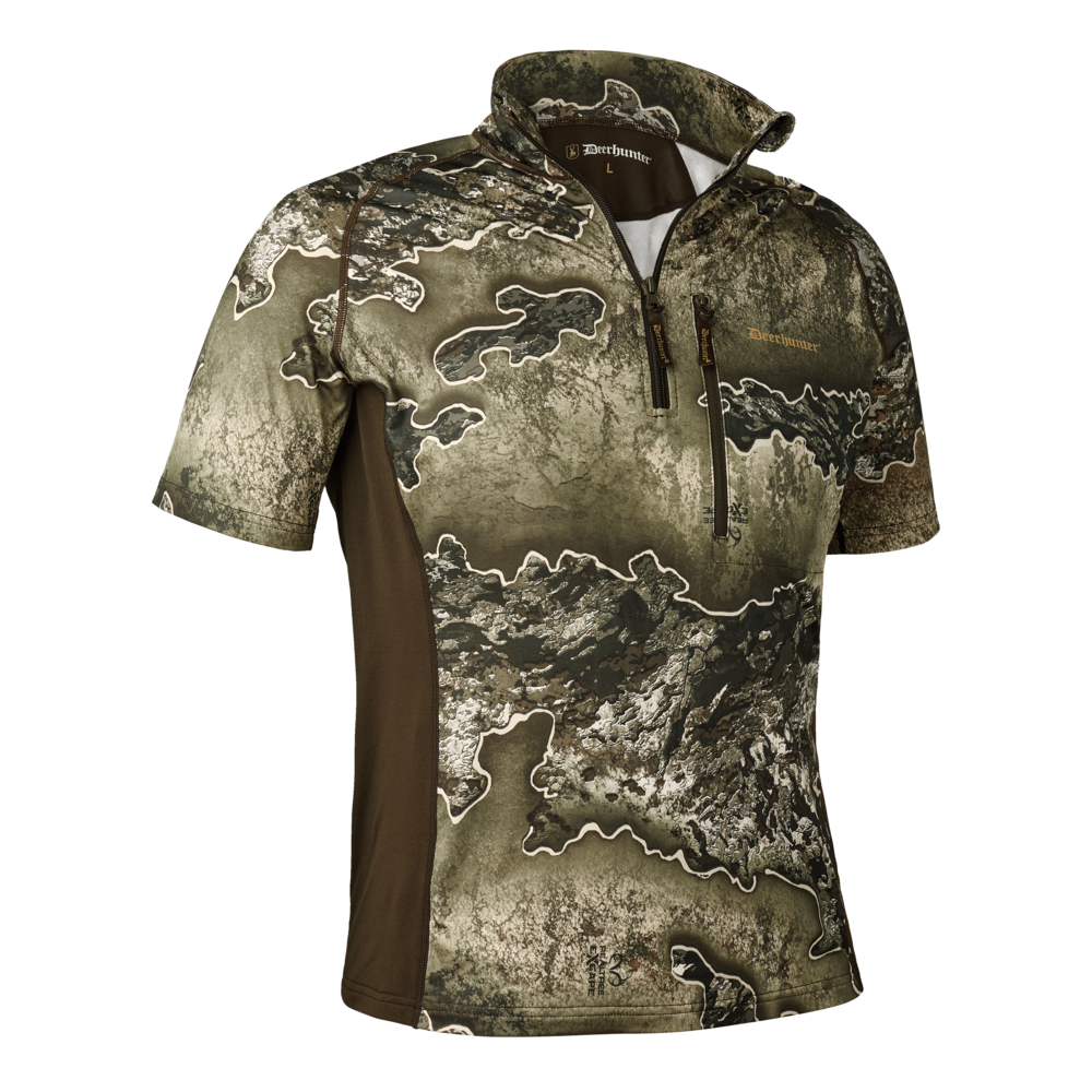 Deerhunter Excape Insulated T-shirt with zip-neck - Beowald Store