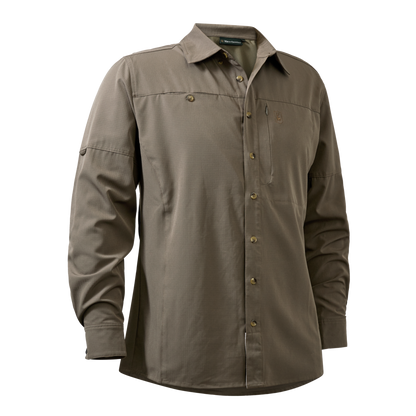 Deerhunter Canopy Shirt and Trousers set Stone Grey