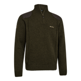 Deerhunter Finley Zip Knit - Woodland Melange