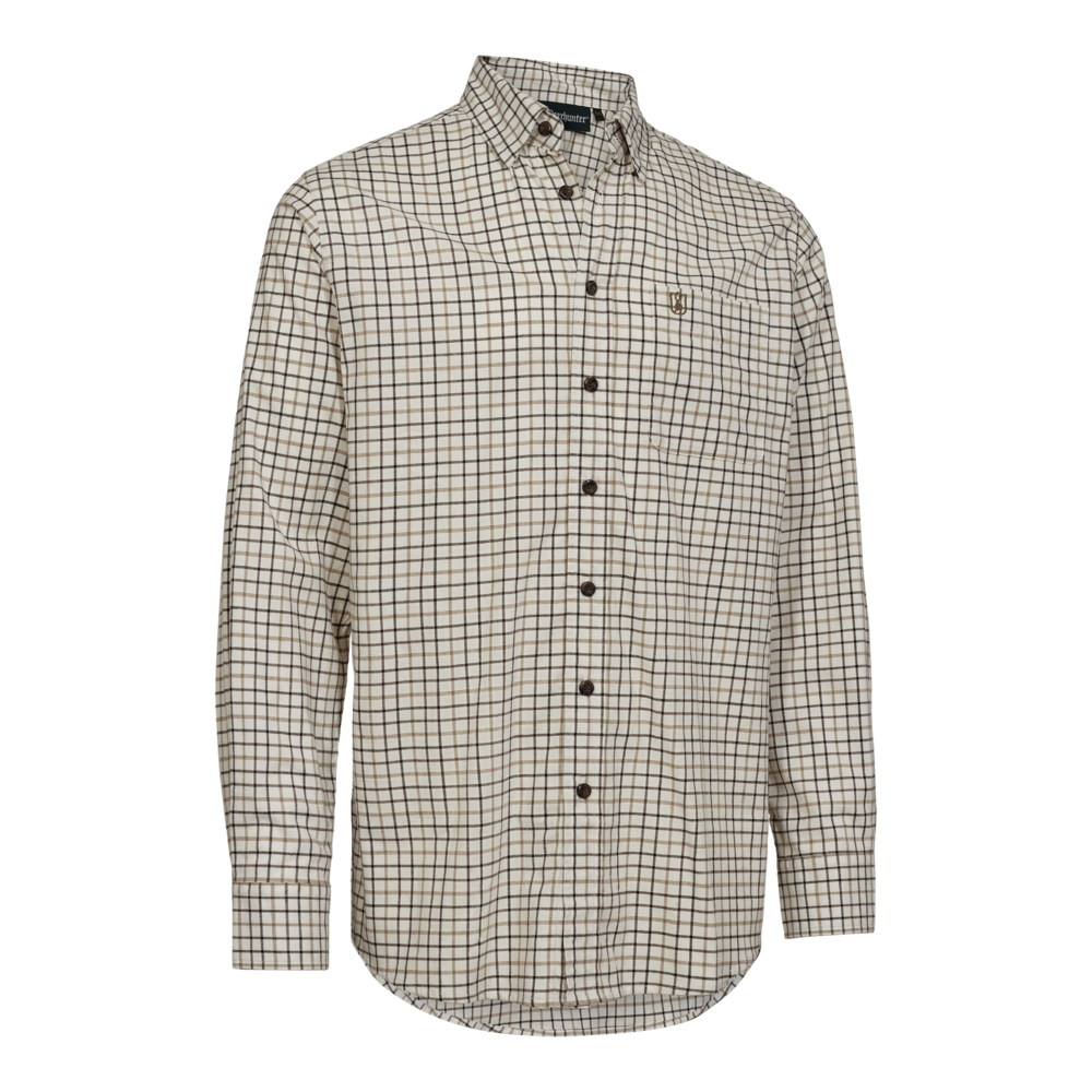 Deerhunter Gavin Hemd Beige Karo