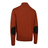 Deerhunter Harrington 1/2-Zip Knit Sweater Oak Rust Melange