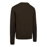 Deerhunter Harrington Round Neck Knitted Sweater Brown Melange