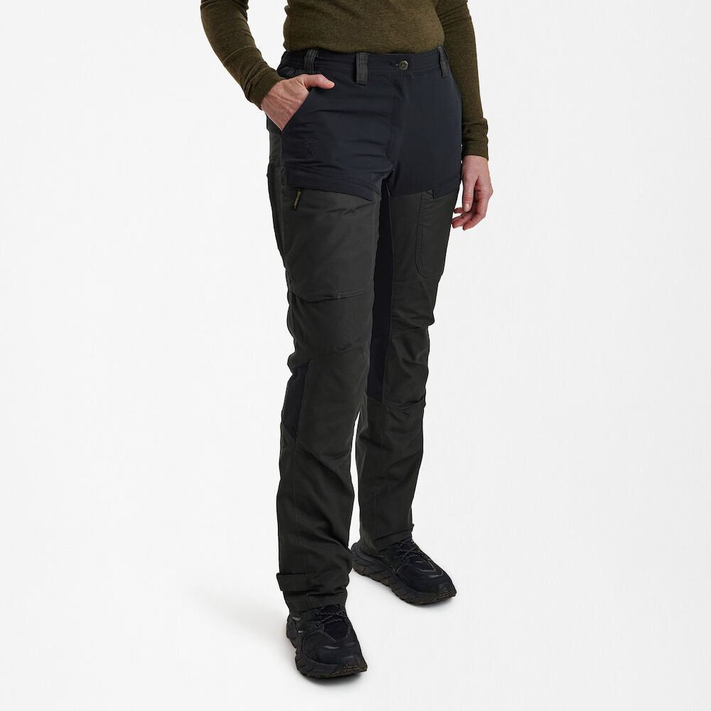 Deerhunter Lady Ann trousers with membrane Black Ink