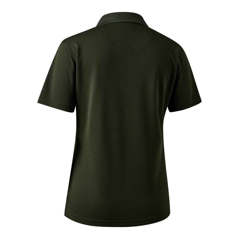 Deerhunter Lady Climate polo shirt with 37.5® Technology Forest Ember