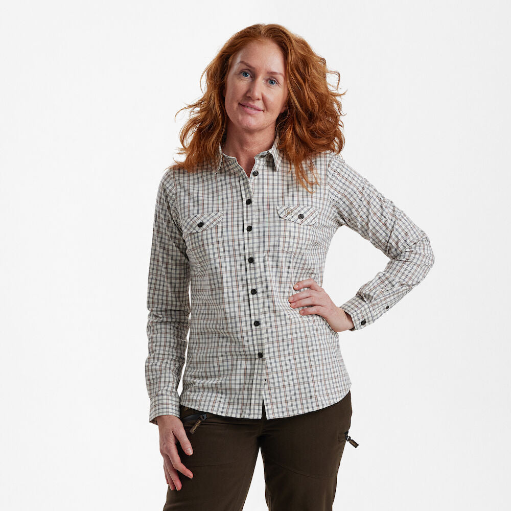 Deerhunter Lady Harper Shirt Green Check