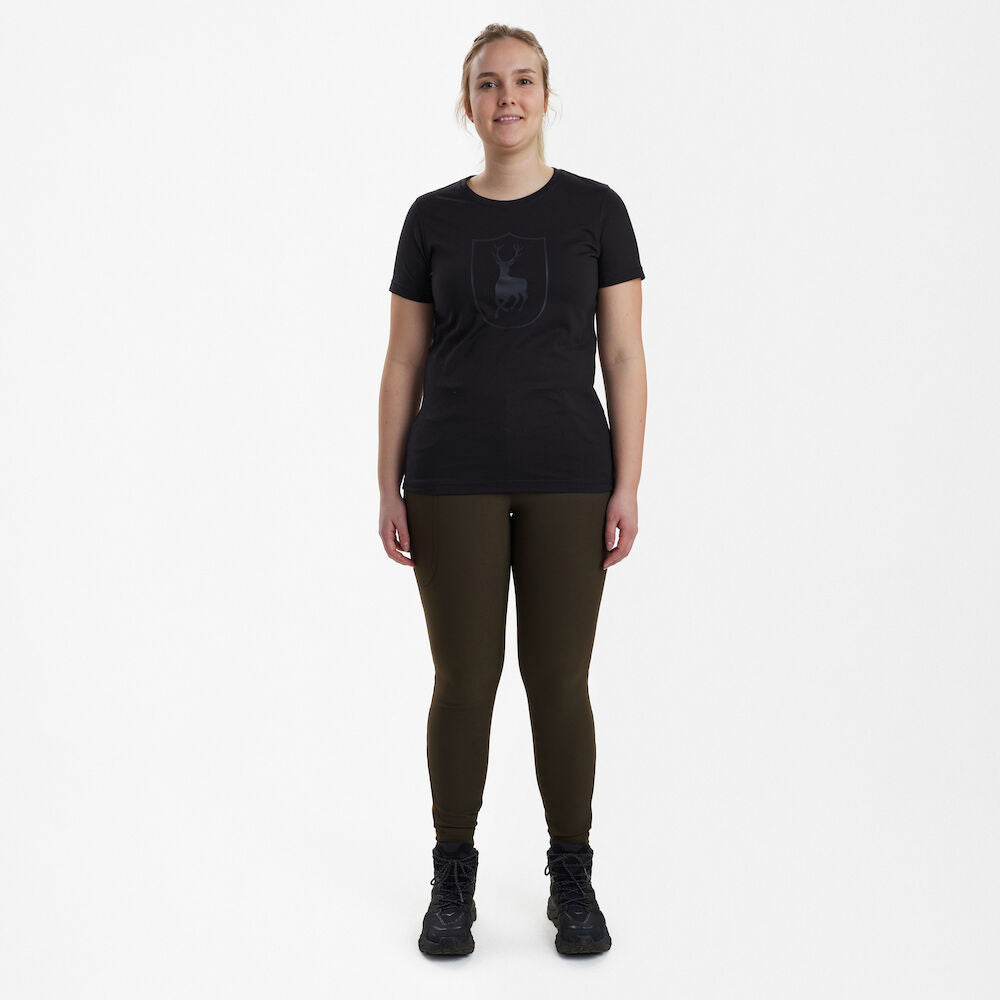 Deerhunter Lady Logo T-Shirt Black