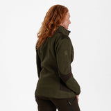Deerhunter Lady Pam Bonded Fleece Jacket Graphite Green Melange