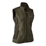 Deerhunter Lady Pam Bonded Fleece Vest Graphite Green Melange