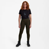 Deerhunter Lady Tights with reinforcement Art Green