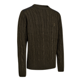 Deerhunter Randall Crew Neck Knit Sweater Art Green
