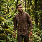 Deerhunter Ashton Hemd Braun Karo