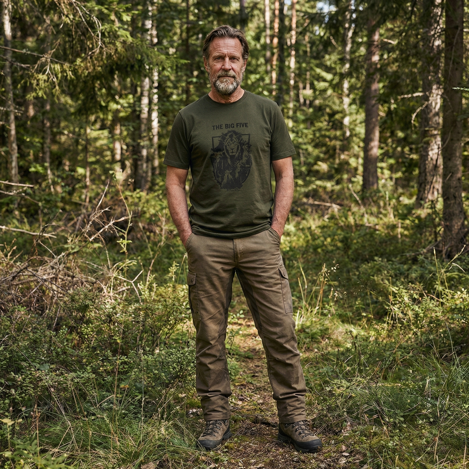 Deerhunter Weston T-shirt - Fallen Leaf