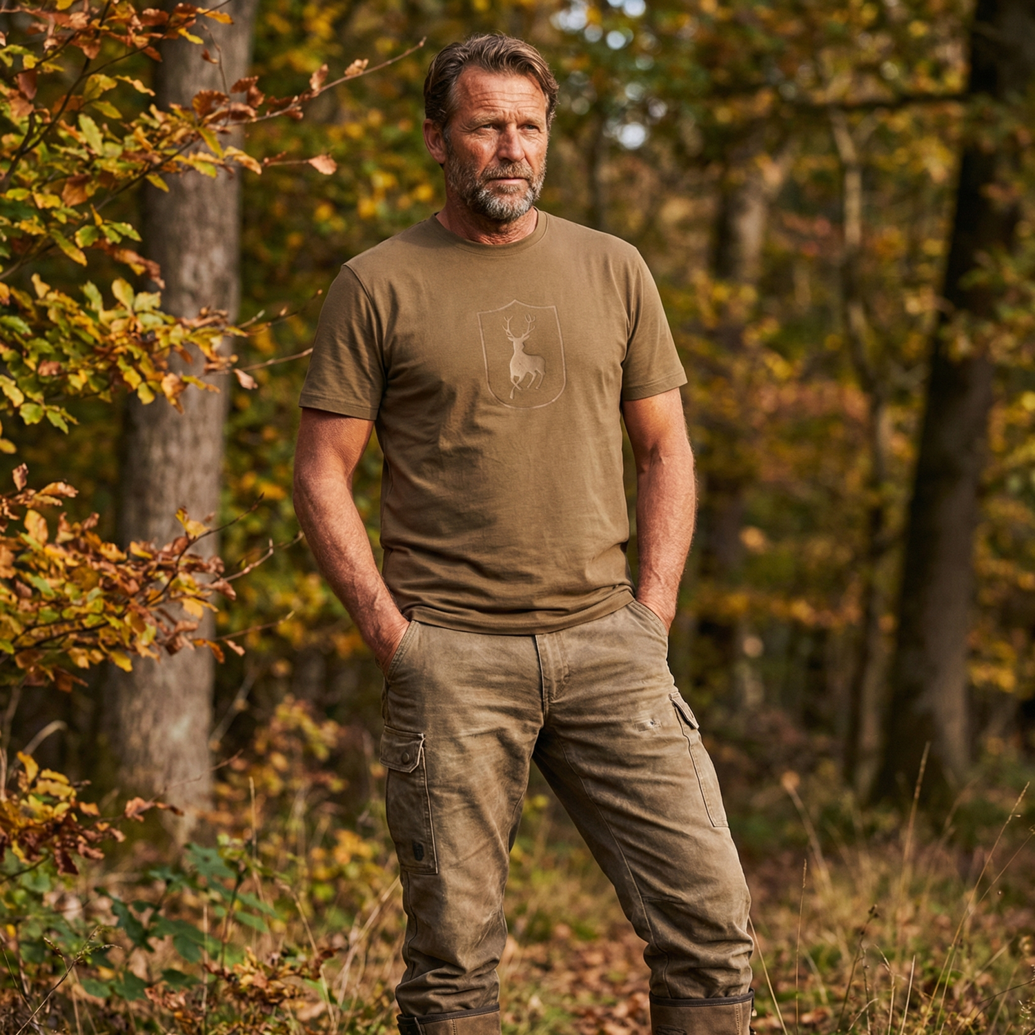 Deerhunter Bamboo T-Shirt - Butternut