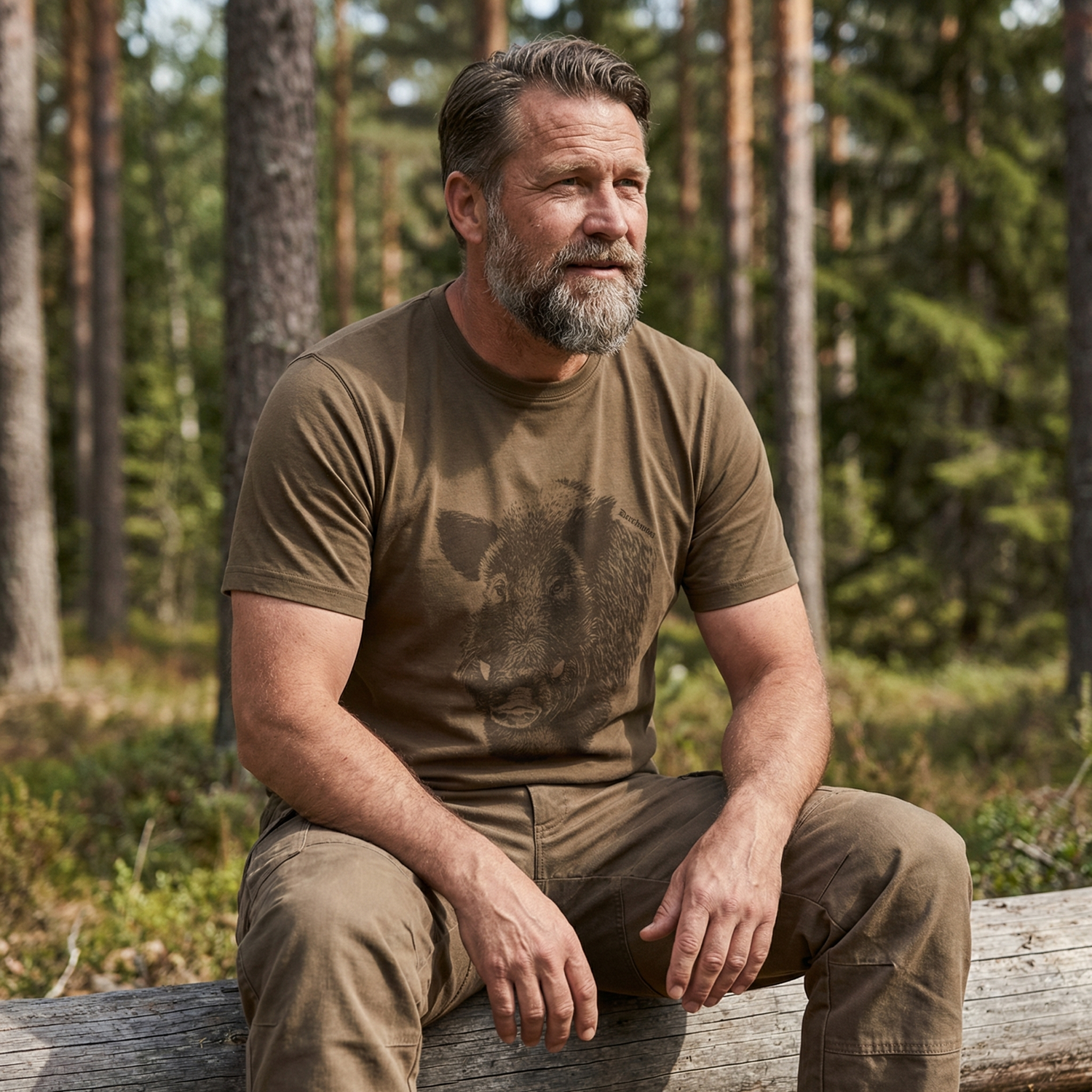 Deerhunter Jaxon T-Shirt - Driftwood